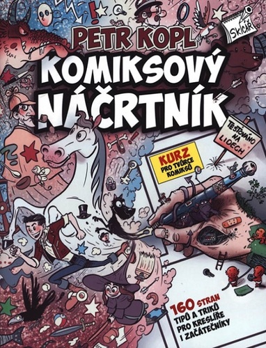 Kniha Komiksový náčrtník