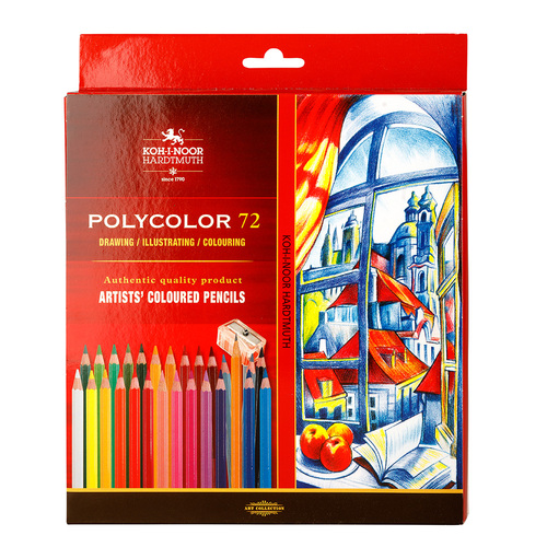 Pastelky KOH-I-NOOR Polycolor 72 ks