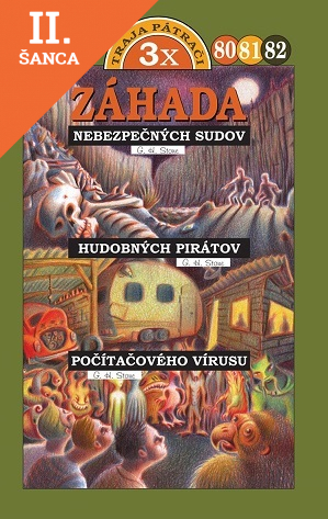 Lacná kniha Záhada Nebezpečných sudov, Hudobných pirátov, Počítačového vírusu