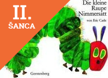 Lacná kniha Eric Carle - German - Die Kleine Raupe Nimmersatt