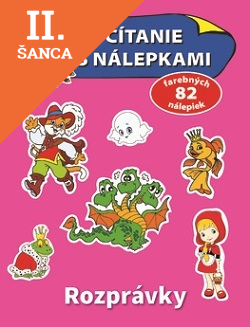 Lacná kniha Čítanie s nálepkami - Rozprávky