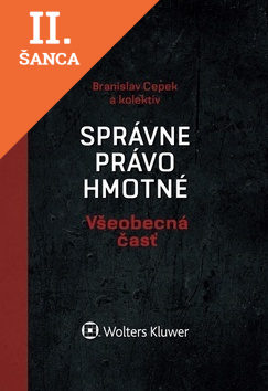Lacná kniha Správne právo hmotné - Všeobecná časť