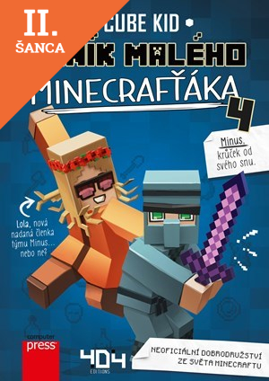 Lacná kniha Deník malého Minecrafťáka 4