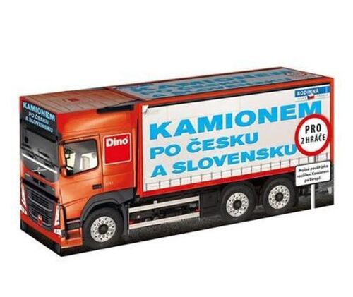 Hra Kamiónom po Česku a Slovensku Dino