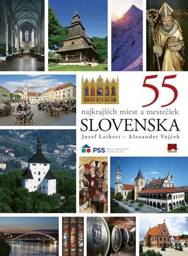 55 najkrajších miest a mestečiek Slovenska 2. vydanie