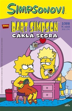 Kniha Simpsonovi - Bart Simpson 3/2018 - Cáklá ségra
