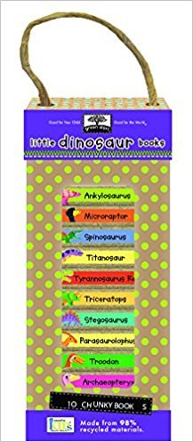 Green Start Book Towers Little Dinosaurs