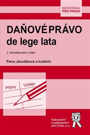 Daňové právo de lege lata 2. aktualizované vydání