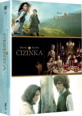 Cizinka 1. - 3. série (16 DVD) Limitovaná edice