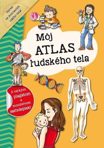 Kniha Môj atlas ľudského tela + plagát a samolepky