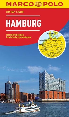Hamburg - City map 1:16 000 - lamino