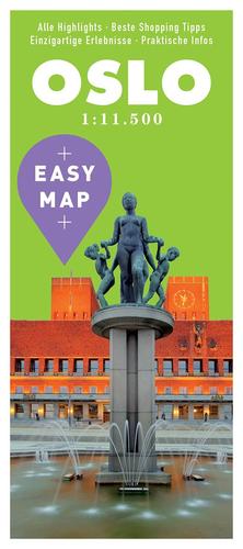 Oslo - Easy map 1:11 500