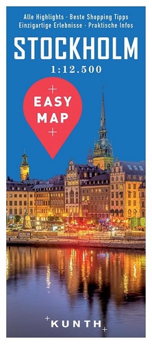 Stockholm - Easy map 1:12 500