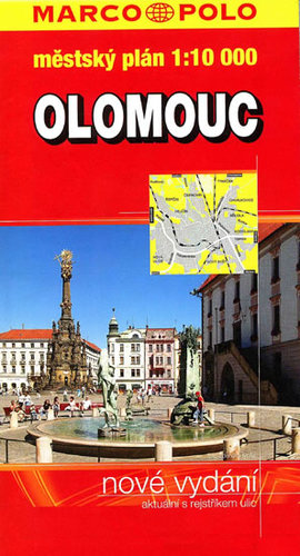 Olomouc - městský plán 1:10 000