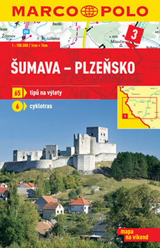 Šumava - Plzeňsko 3 - mapa 1:100 000