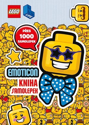 Kniha Lego Emoticon Kniha samolepek - Kolektív autorov