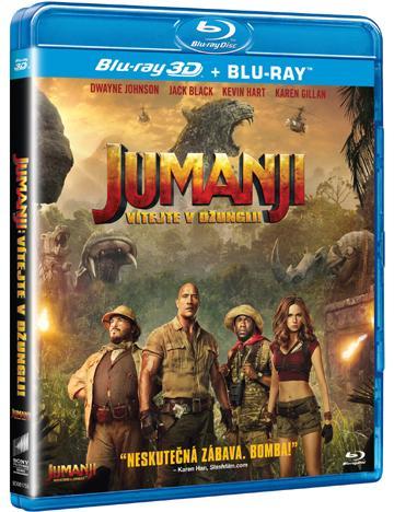 Jumanji: Vitajte v džungli! (3D+2D) BD