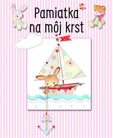 Pamiatka na môj krst - ružová 2. vydanie
