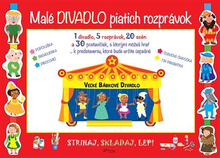 Kniha Malé divadlo piatich rozprávok