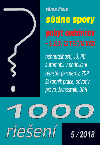 1000 riešení 5 2018