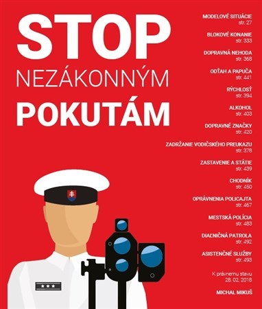 Kniha Stop nezákonným pokutám