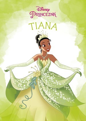 Kniha Princezná - Tiana