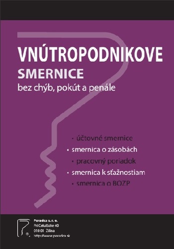 Vnútropodnikové smernice bez chýb, pokút a penále