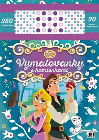 Kniha Vymaľovanky s kamienkami - Na vlásku