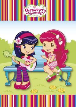 Kniha Strawberry A4 - omalovánka