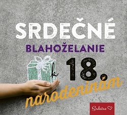 Kniha Srdečné blahoželanie k 18. narodeninám