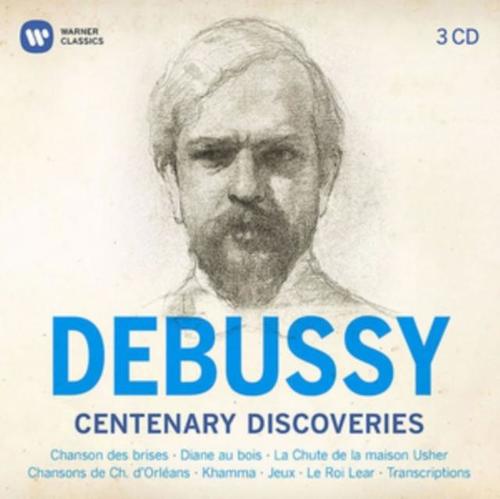 Kniha Various - Debussy: Centenary Discoveries 3CD