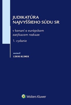 Kniha Judikatúra Najvyššieho súdu SR