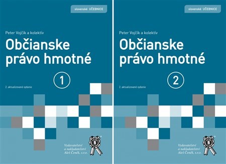 Občianske právo hmotné 1.+2. diel (2. aktualizované vydanie)