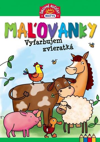 Maľovanky – Vyfarbujem zvieratká