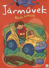 Járművek - Bűvös kifestő