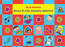 Misu és Cili kockás könyve - piros-kék