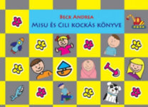 Misu és Cili kockás könyve - sárga-szürke
