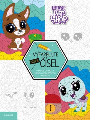 Littlest Pet Shop - Vyfarbujte podľa čísel