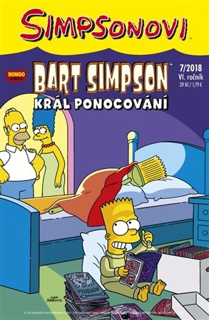 Bart Simpson 7/2018: Král ponocování - Matt Groening,Kolektív autorov,Petr Putna