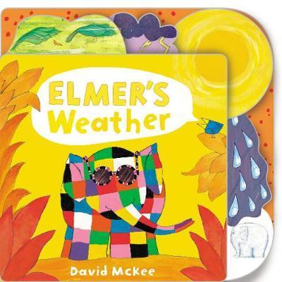 Elmer's Weather - Tabbed Board Book