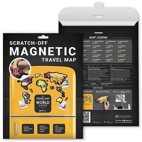 Travel Map Magnetic World