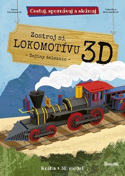 Zostroj si 3D lokomotívu - kniha + 3D model