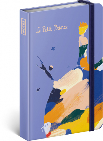 Presco Group Notes Malý princ – Splash, linajkovaný, 10,5 x 15,8 cm
