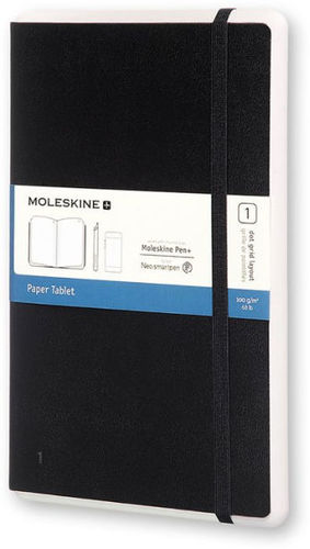 Zápisník+ MOLESKINE SMART WS bodkovaný čierný L