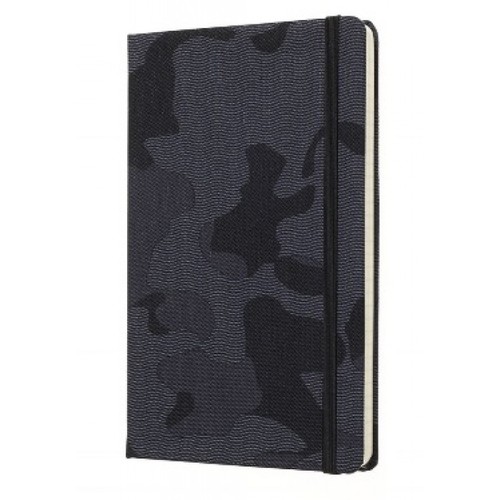 Zápisník MOLESKINE Nomad Blend linajkový čierny L