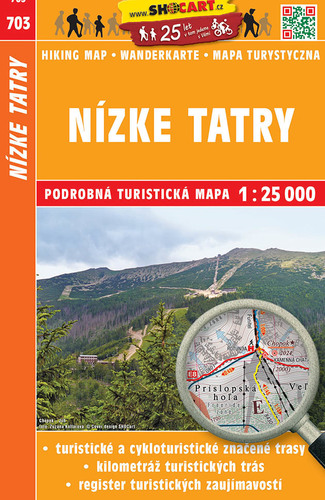 Nízke Tatry - 1:25 000
