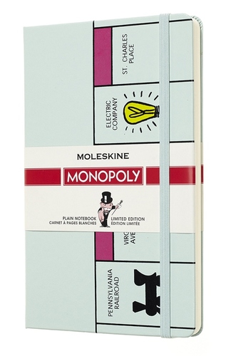 Zápisník MOLESKINE Monopoly čistý Doska L
