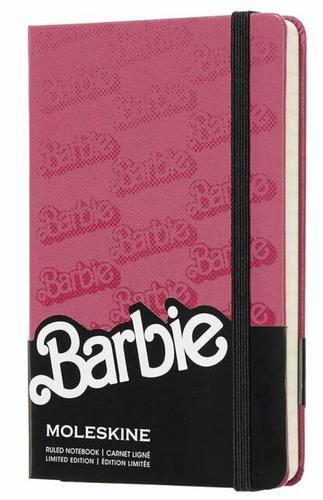 Zápisník MOLESKINE Barbie linajkový Logo S