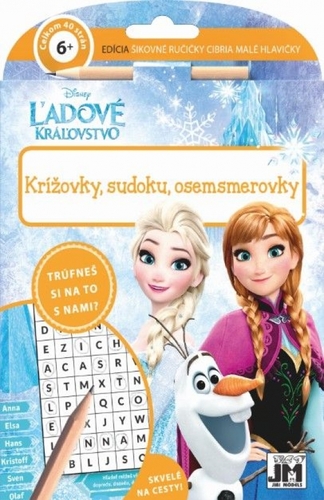 Krížovky, sudoku,osemsmerovky Ľadové kráľovstvo