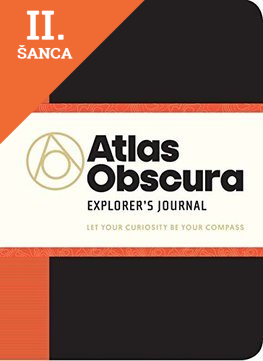 Lacná kniha Atlas Obscura Explorers Journal